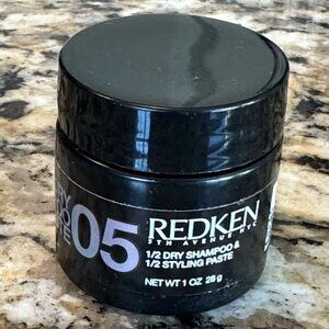 Redken Dry Shampoo Paste 05 1/2 Shampoo & 1/2 Styling Paste 1oz NEW